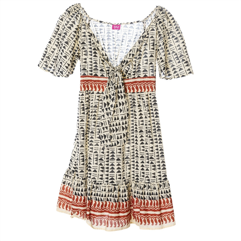 VESTIDO CORTO NATURAL SOUL