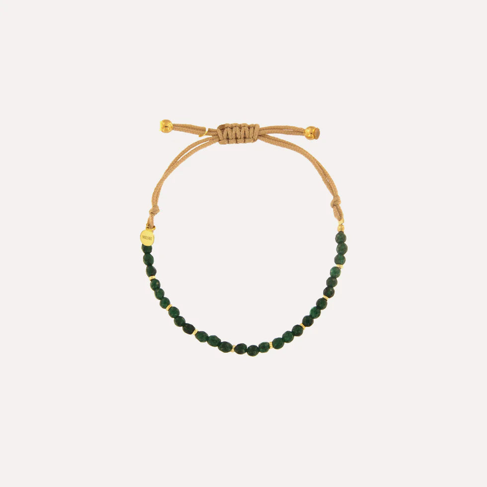 PULSERA DE PIEDRAS VERDE