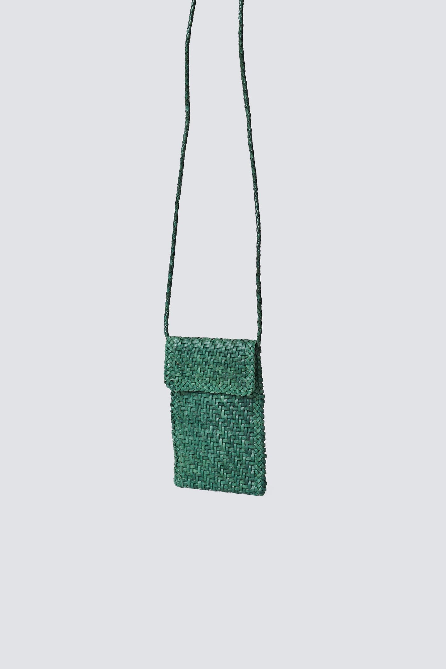 PHONE CROSSBODY FOREST GREEN