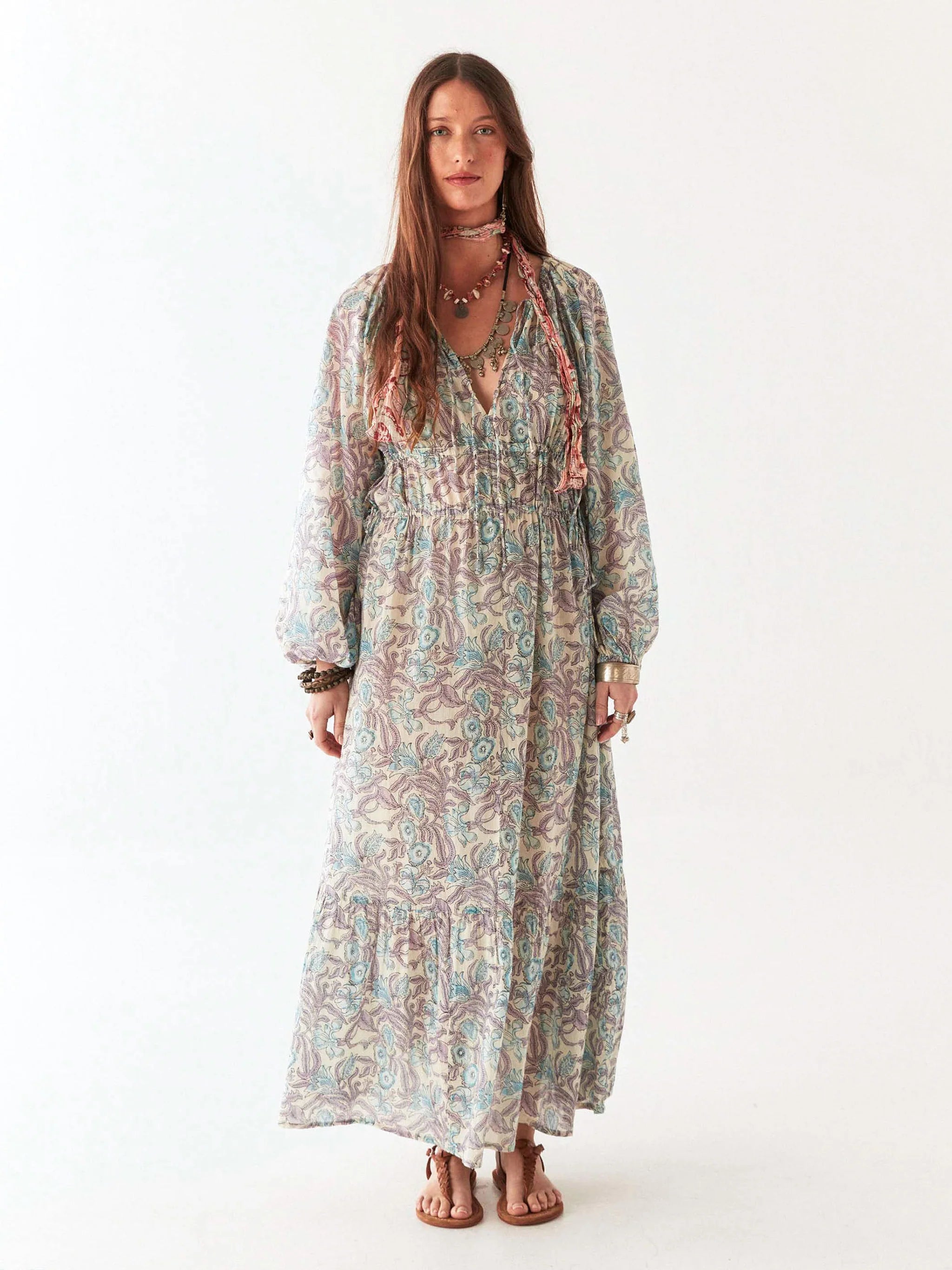 Flora Dress - Purple Paradise