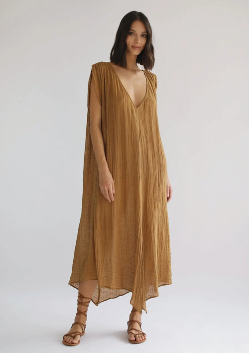 ARES KAFTAN - GOLDEN BROWN