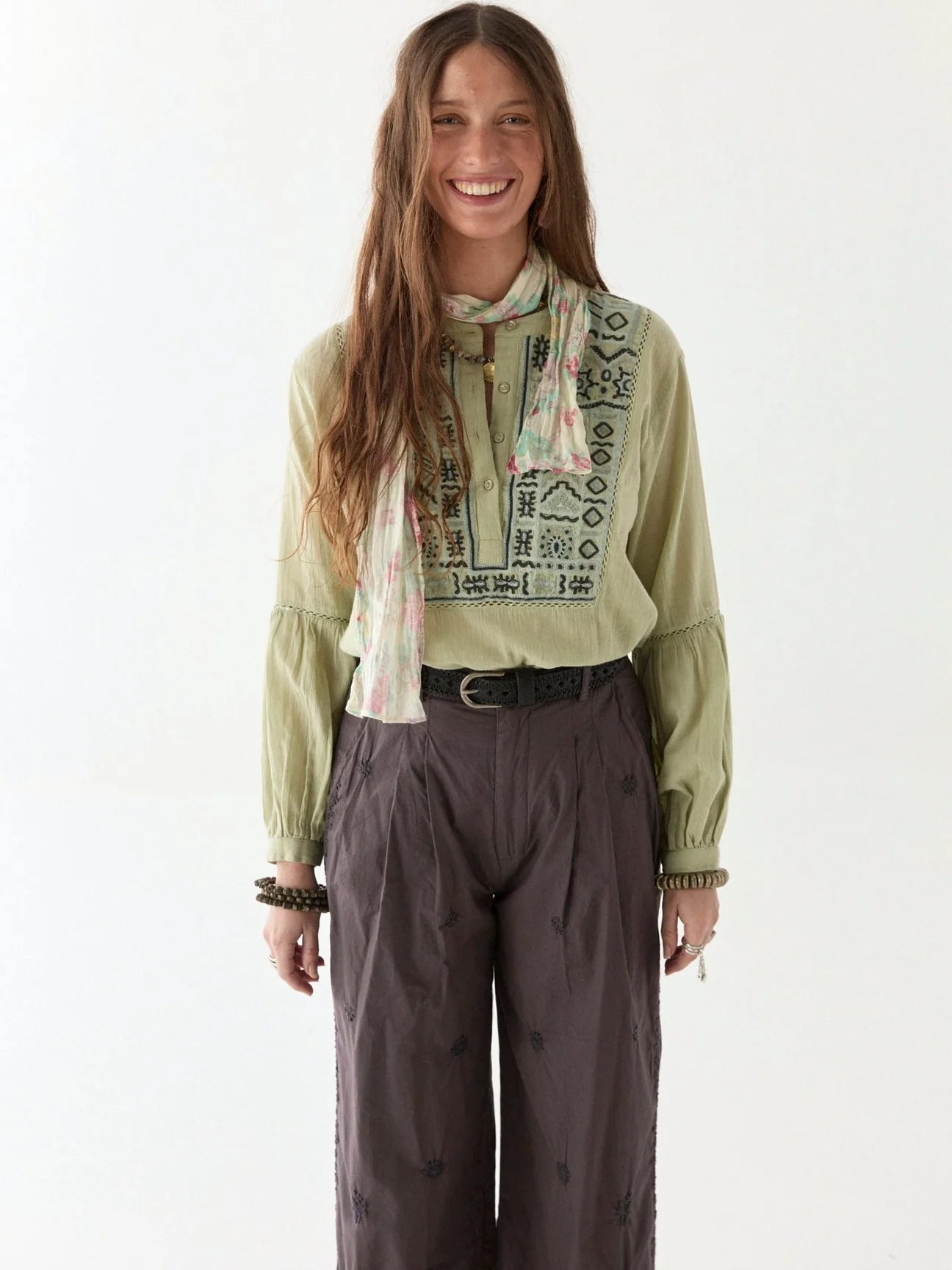 Gilberto Pant - Benares Charcoal