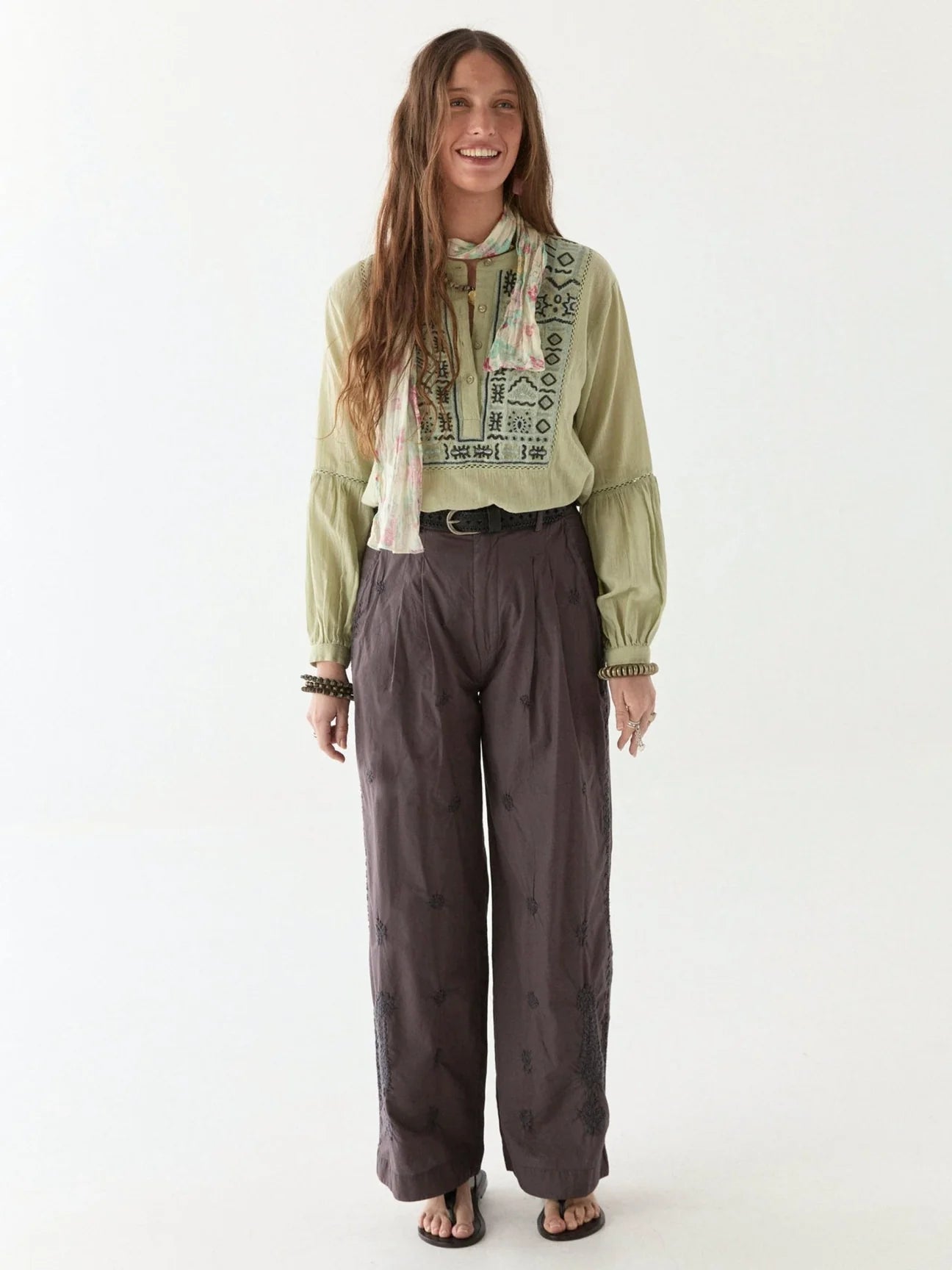 Gilberto Pant - Benares Charcoal
