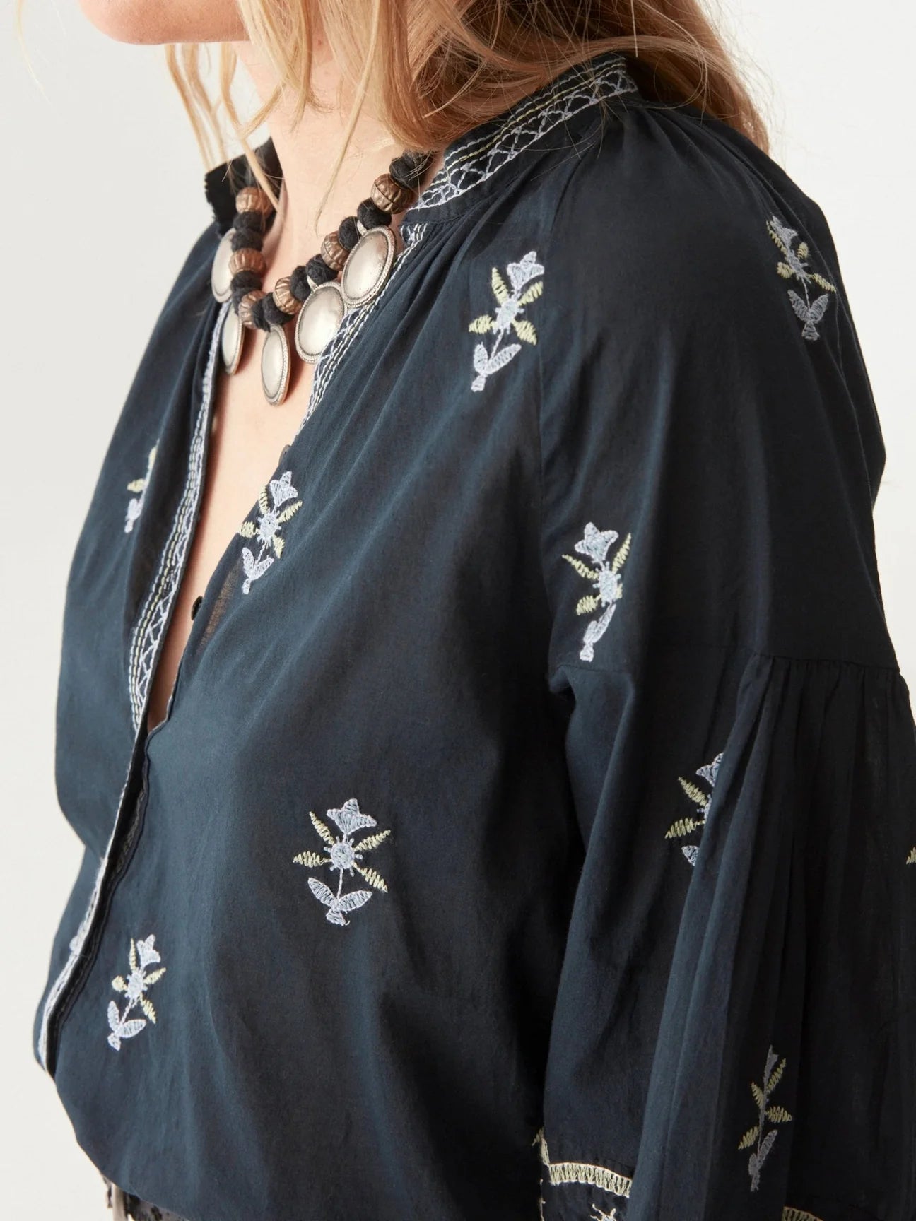 Chandra Blouse - Midnight Wish