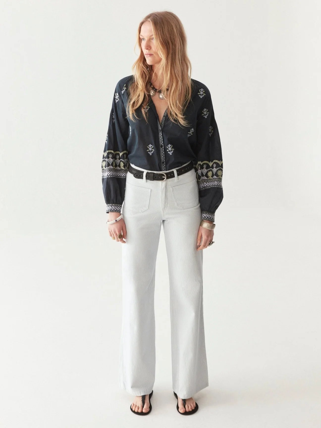 Chandra Blouse - Midnight Wish