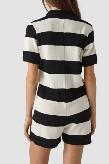 MRS CUCA STRIPE BLACK/WHITE