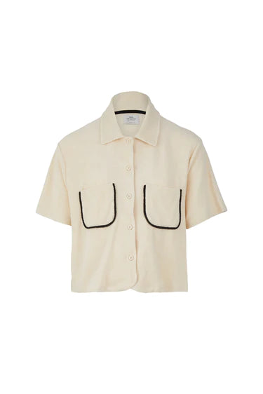 MRS CANDY SHIRT BEIGE BLACK