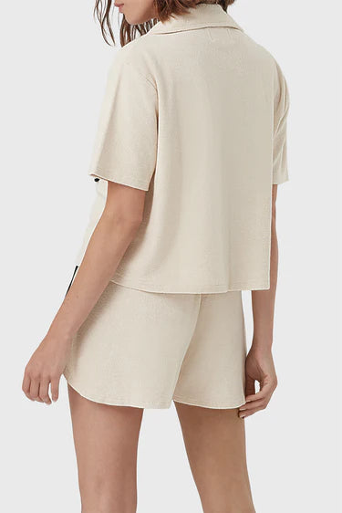 MRS CANDY SHIRT BEIGE BLACK