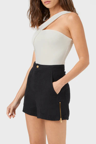 MRS CLAIRE SHORTS BLACK