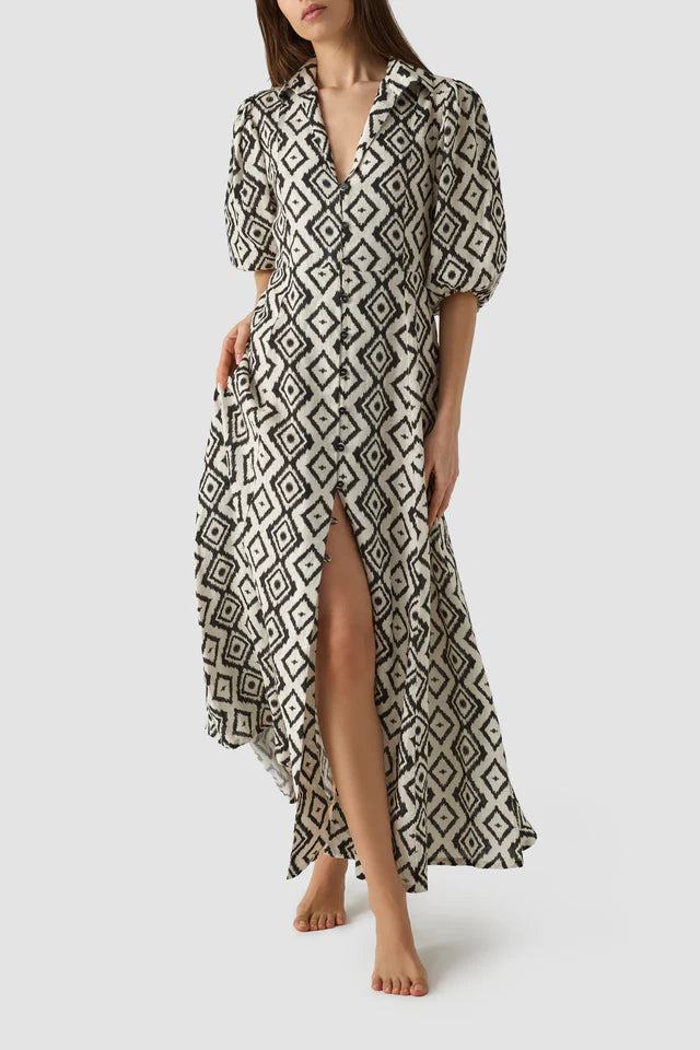 MRS TARABEL IKAT BLACK